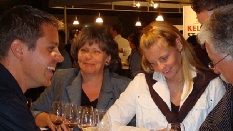 Gute Stimmung an der Berner Weinmesse 2018